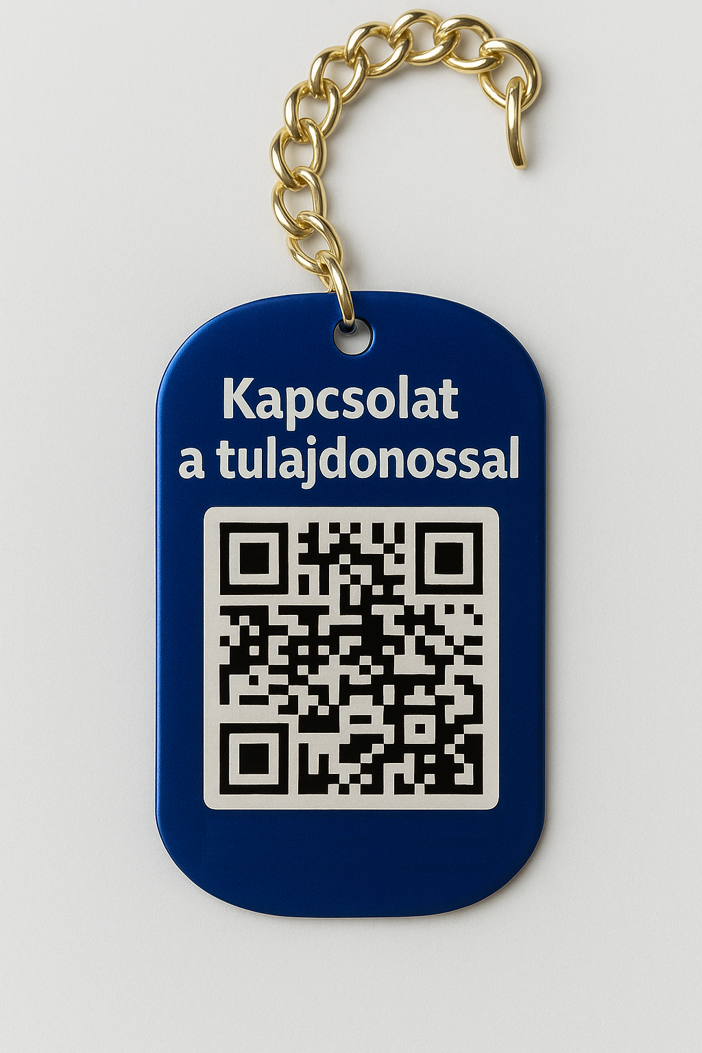 Kulcstartó alumínium 38×25 mm